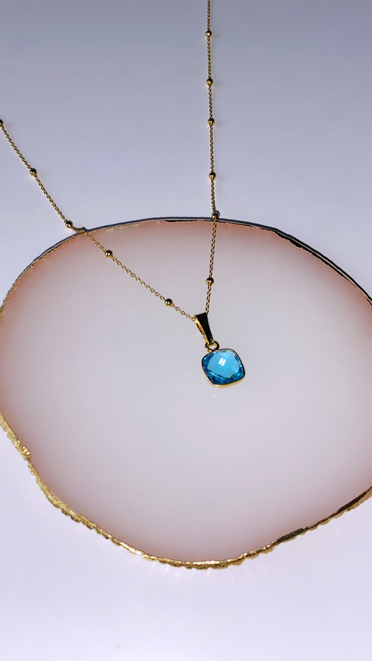 Naszyjnik Sky Blue Topaz